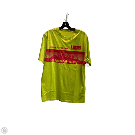 Top Short Sleeve Basic By Clothes Mentor In Multi-colored, Size: S