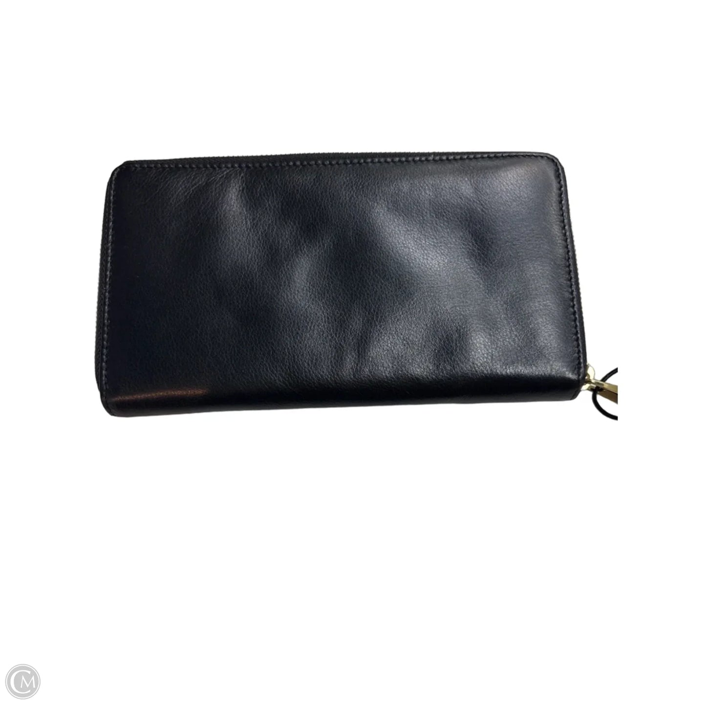 Wallet Leather By Valentina, Size: Medium