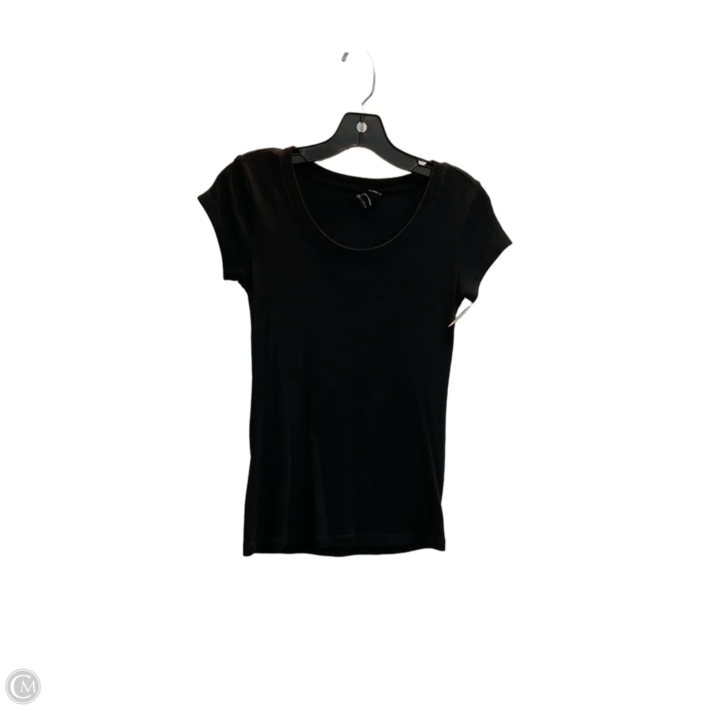 Top Short Sleeve Basic By Cynthia Rowley In Black, Size: Xs