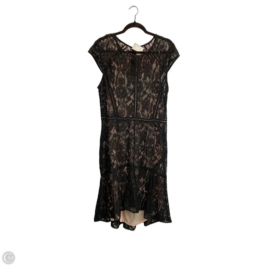 Dress Party Midi By Robert Rodriguez In Black & Pink, Size: Xl