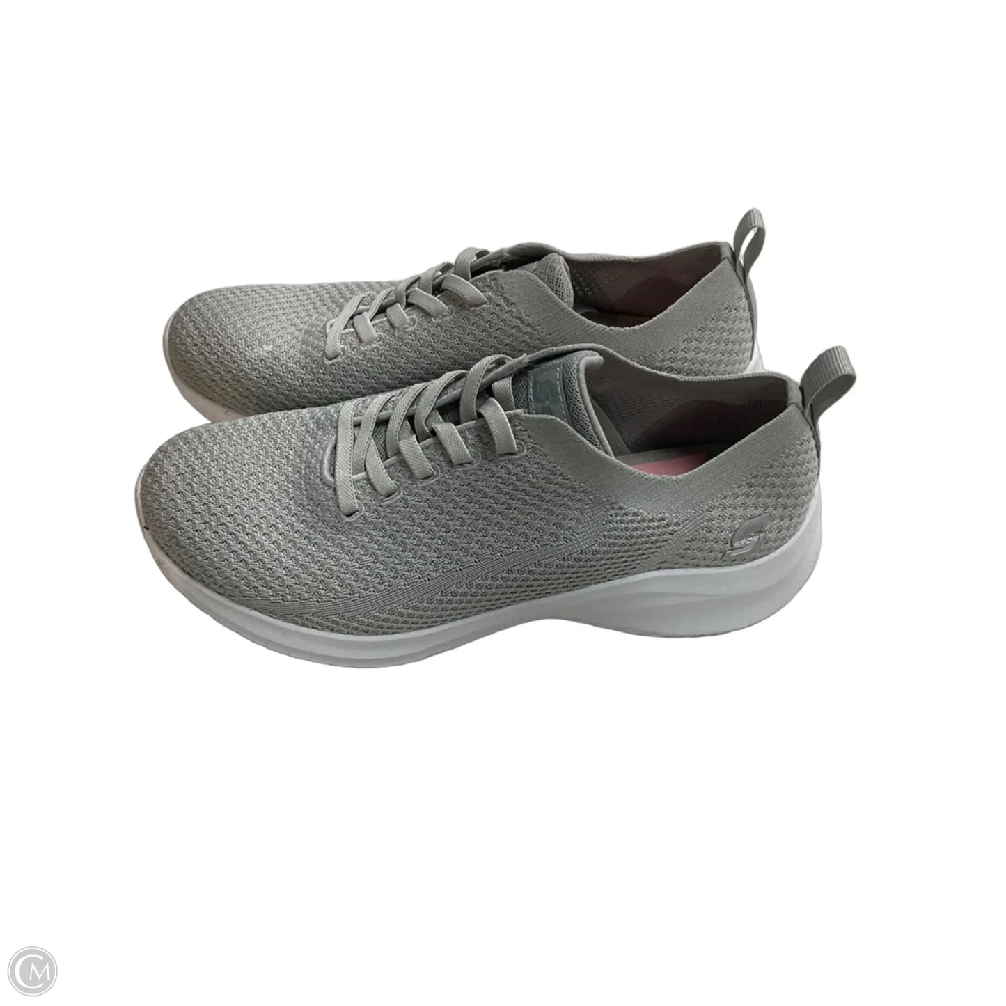 Shoes Athletic By Skechers In Grey, Size: 8.5