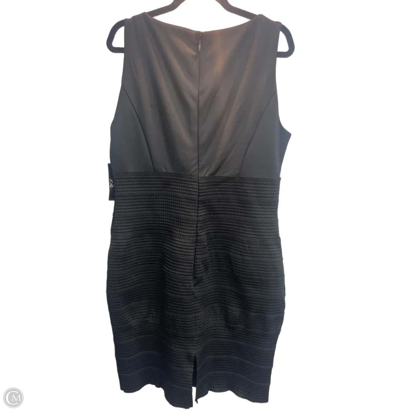 Dress Party Midi By New York And Co In Black, Size: Xl