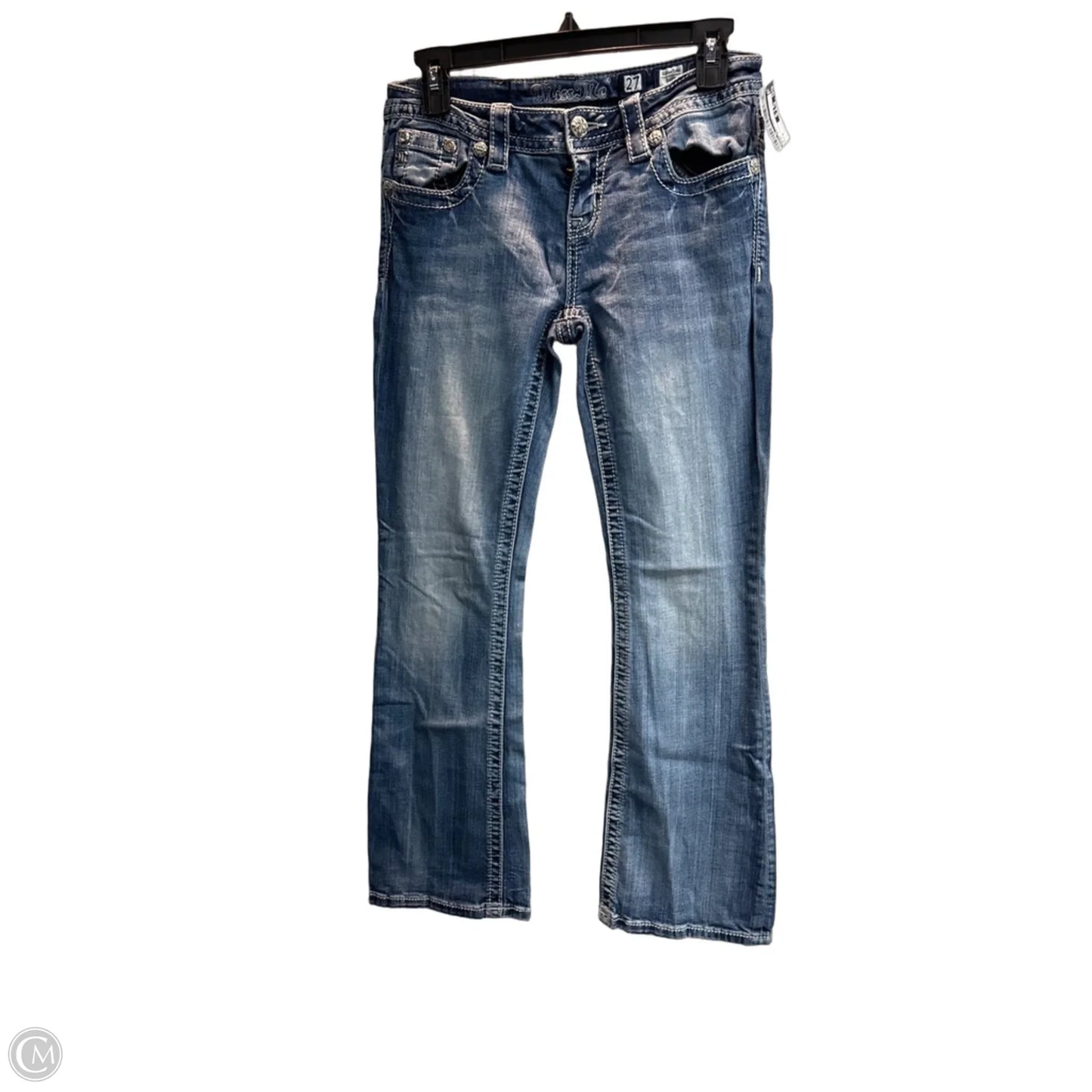 Jeans Boot Cut By Miss Me In Blue, Size: 4