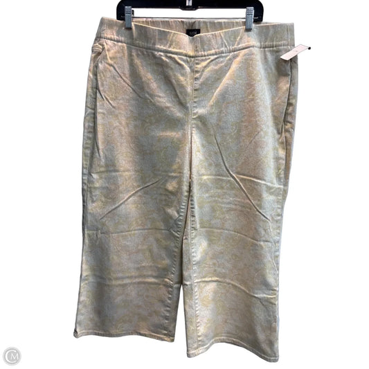 Jeans Jeggings By Not Your Daughters Jeans In Yellow, Size: 16