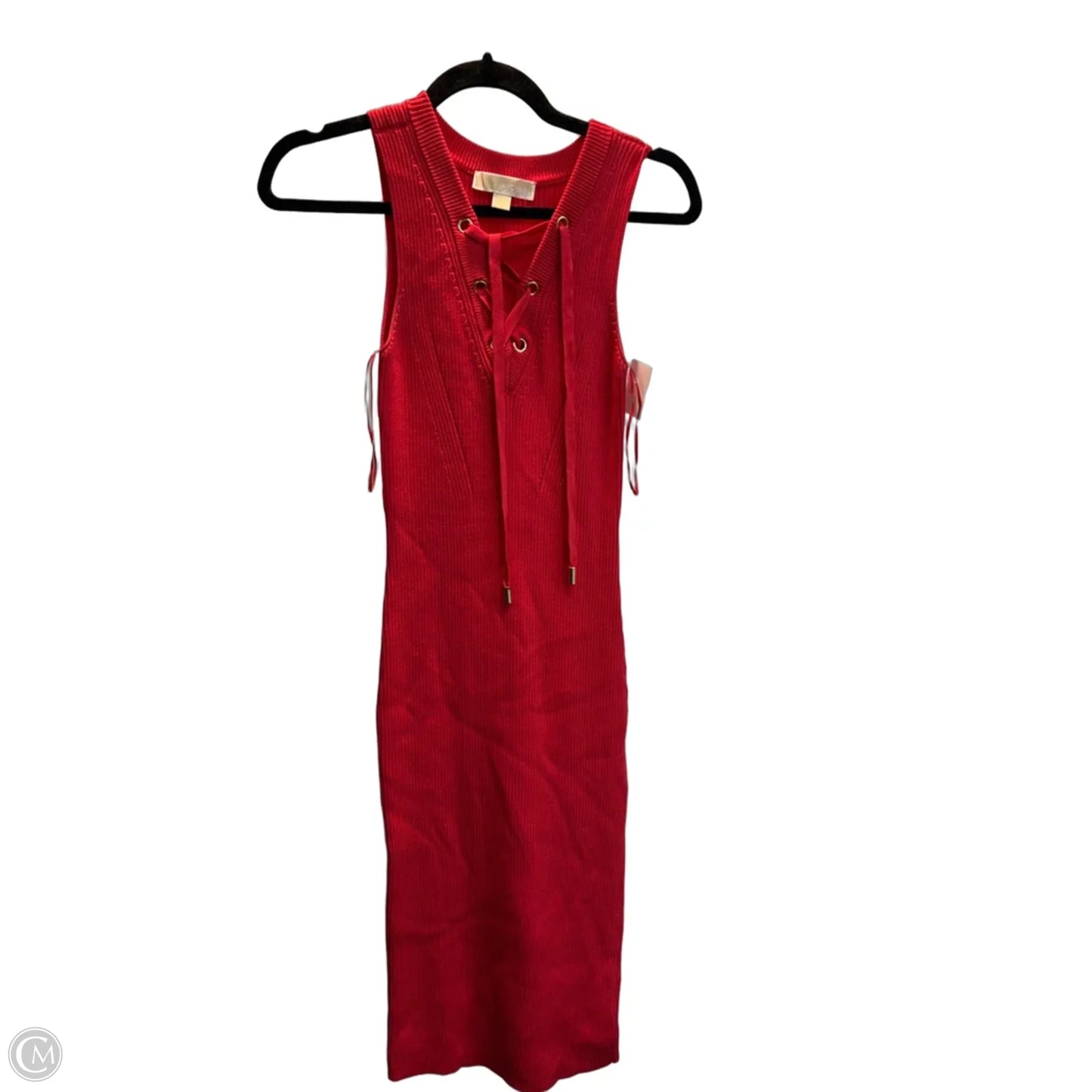 Dress Casual Midi By Michael By Michael Kors In Pink, Size: S