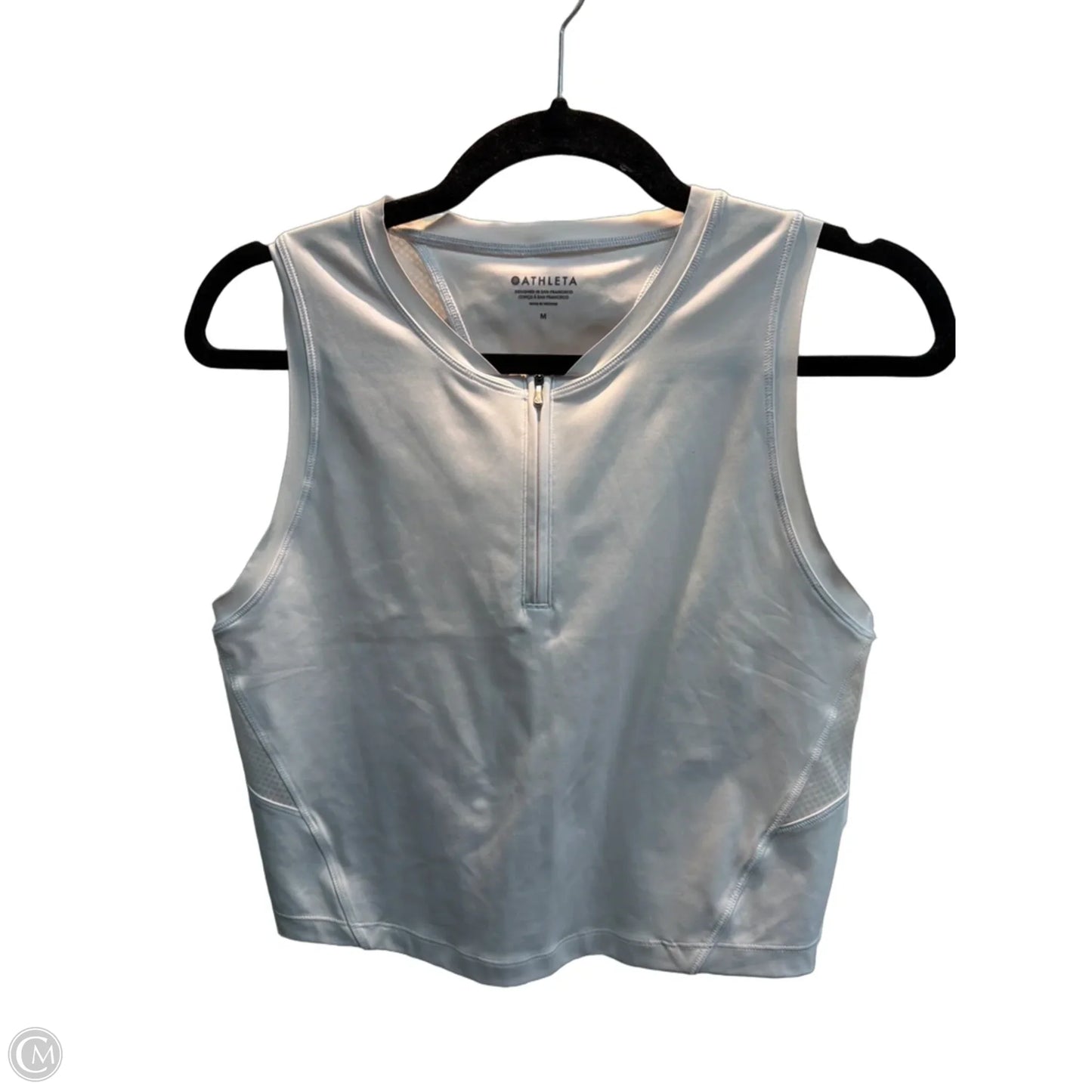 Athletic Tank Top By Athleta In White, Size: M