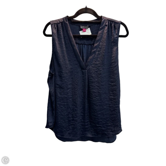 Top Sleeveless By Vince Camuto In Navy, Size: L