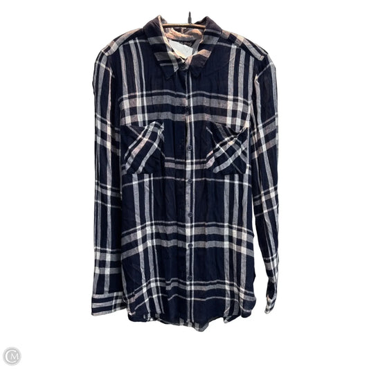Top Long Sleeve By Lucky Brand In Navy, Size: S