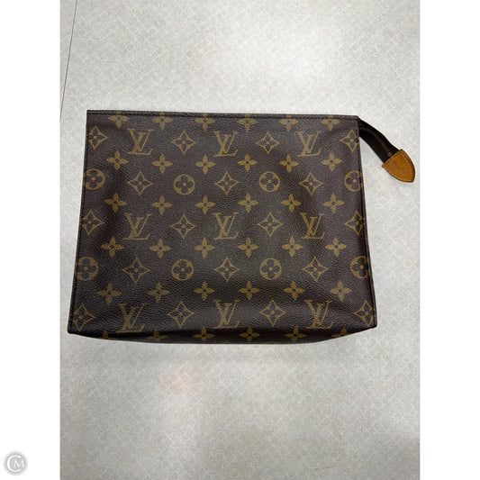 Makeup Bag Luxury Designer By Louis Vuitton, Size: Large