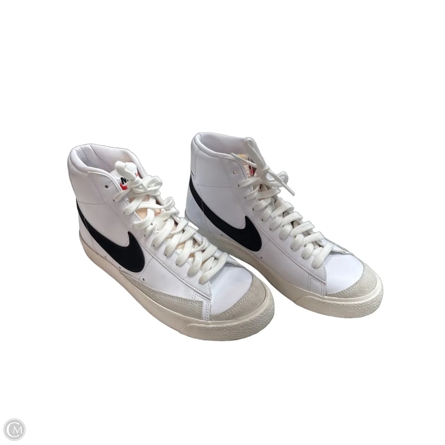 Shoes Athletic By Nike In White, Size: 9.5