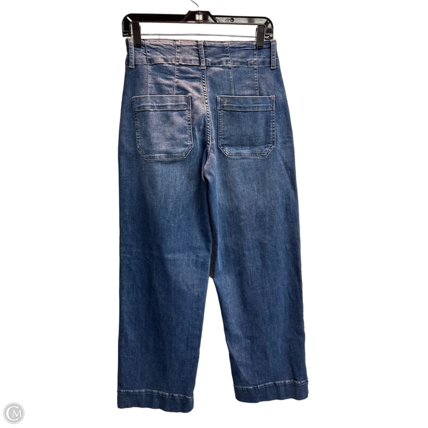 Jeans Wide Leg By Ana In Blue, Size: 4