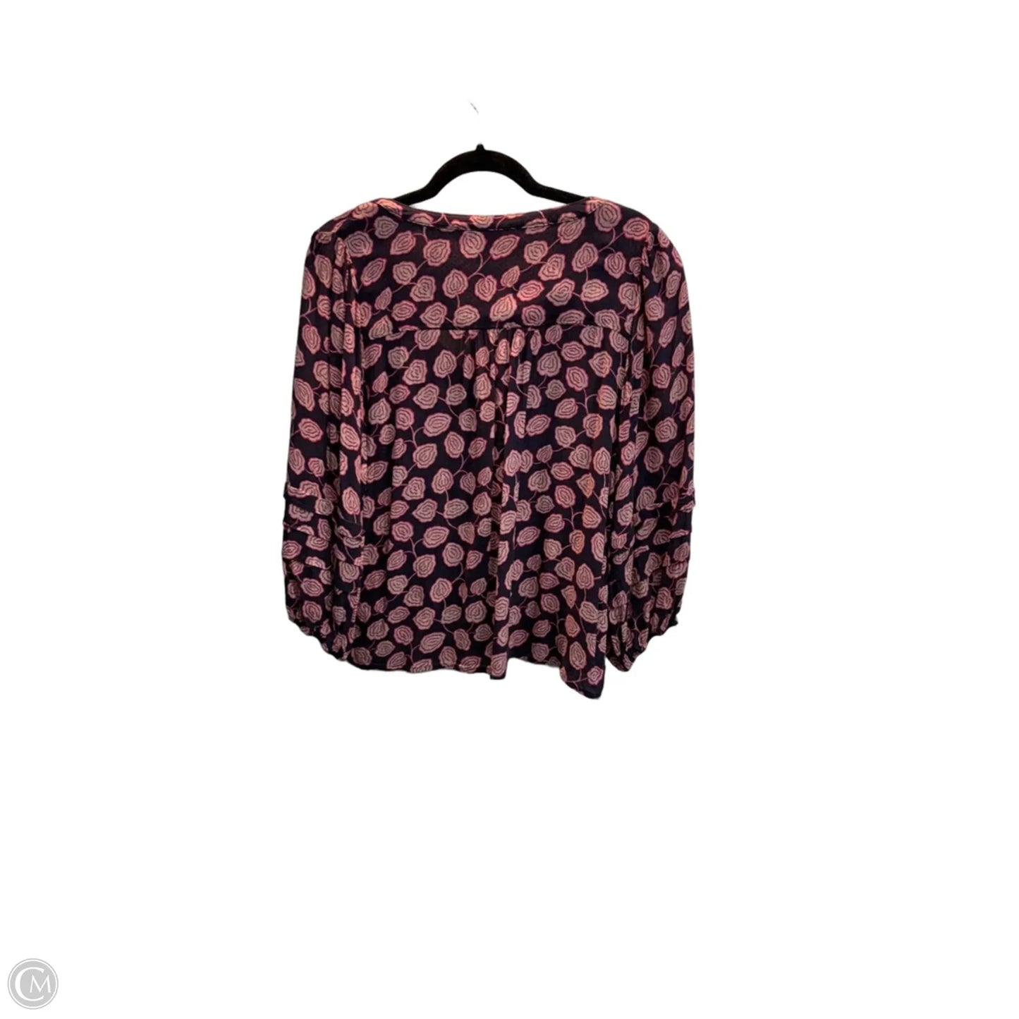 Top Long Sleeve By Maeve In Floral Print, Size: M