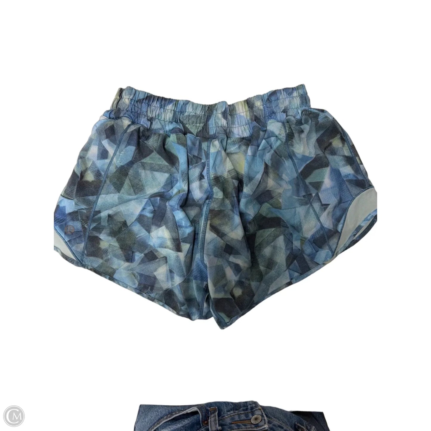 Athletic Shorts By Lululemon In Blue, Size: S