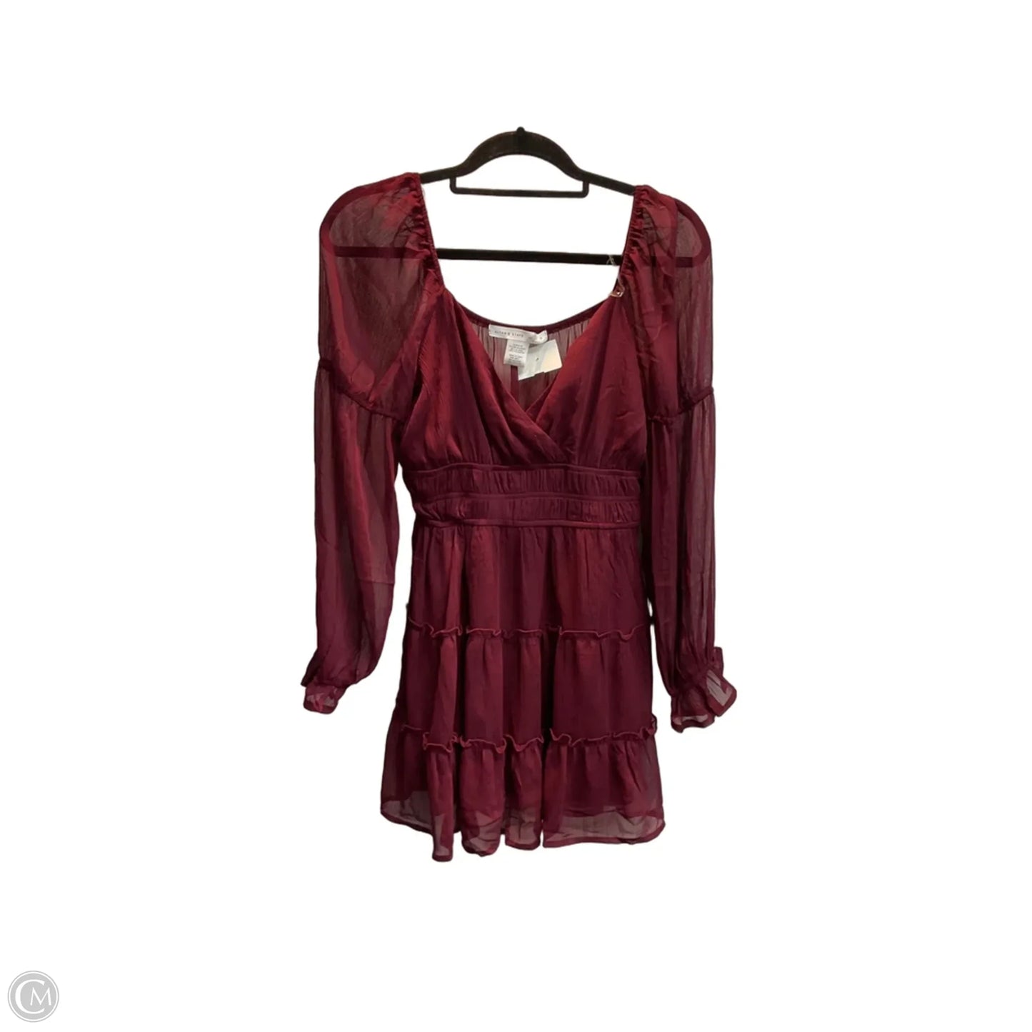 Dress Party Short By Altard State In Maroon, Size: M