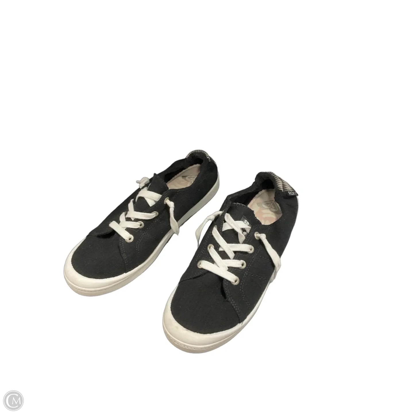 Shoes Sneakers By Roxy In Black, Size: 9.5