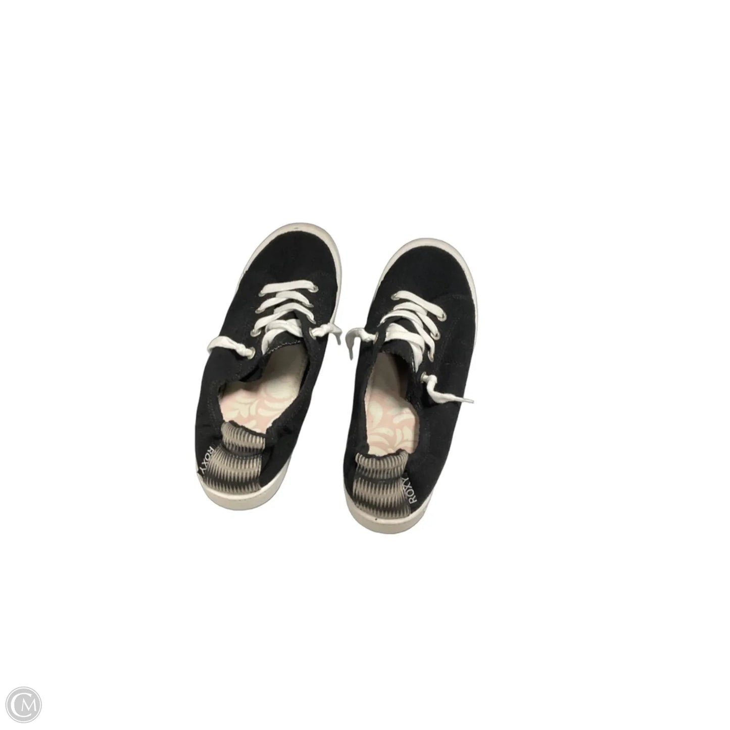 Shoes Sneakers By Roxy In Black, Size: 9.5