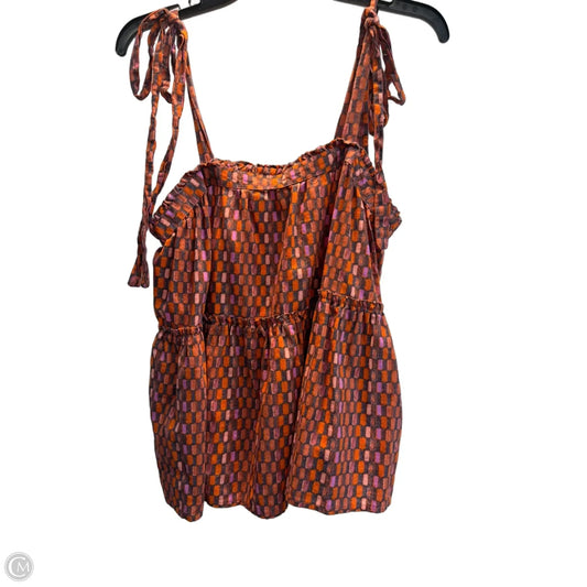 Top Sleeveless By Universal Thread In Multi-colored, Size: S