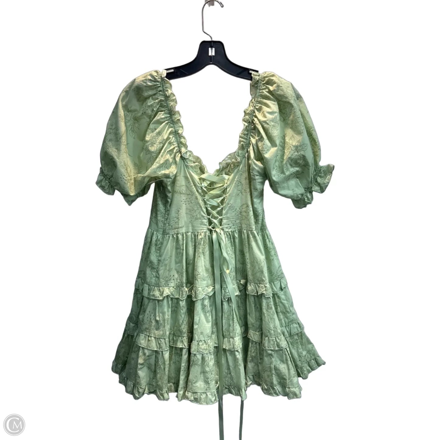 Dress Casual Short By Clothes Mentor In Green, Size: M