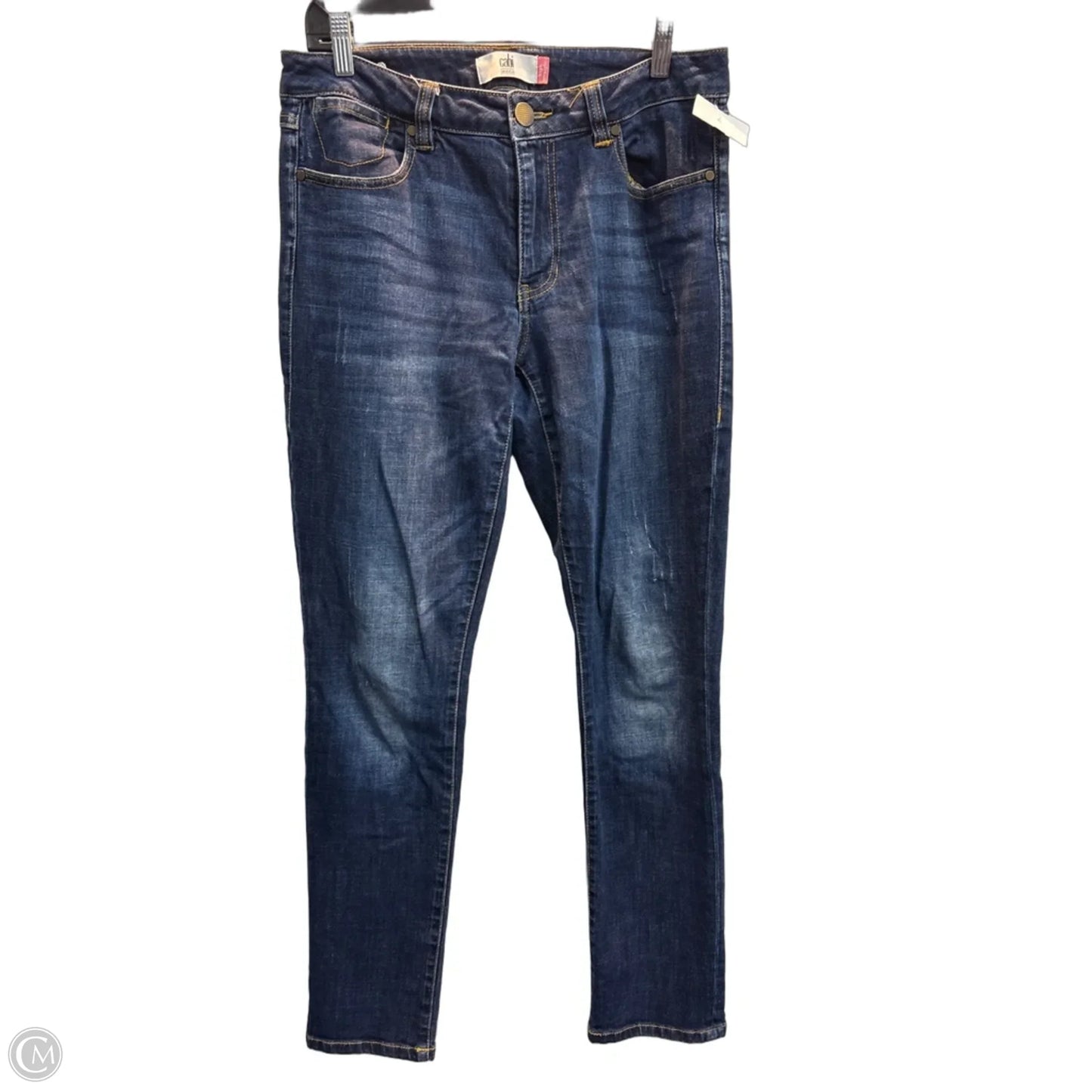 Jeans Straight By Cabi In Blue, Size: 8