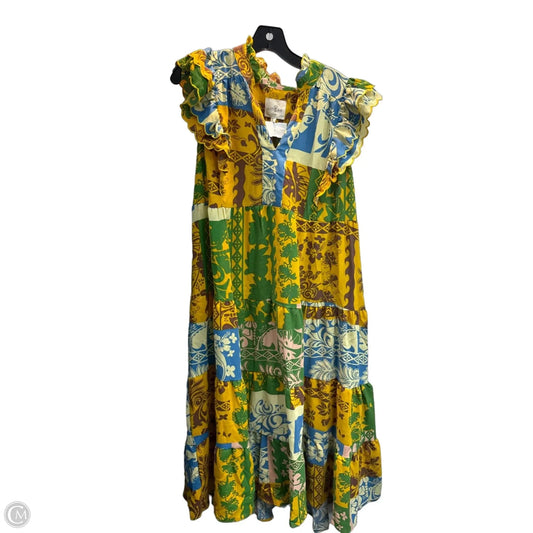 Dress Casual Maxi By Umgee In Multi-colored, Size: L