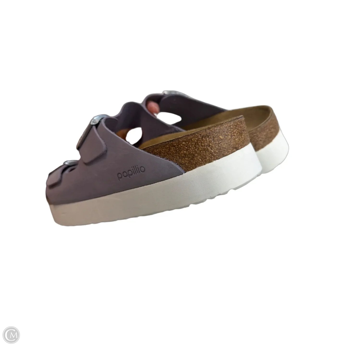 Sandals Heels Platform By Birkenstock In Purple, Size: 10