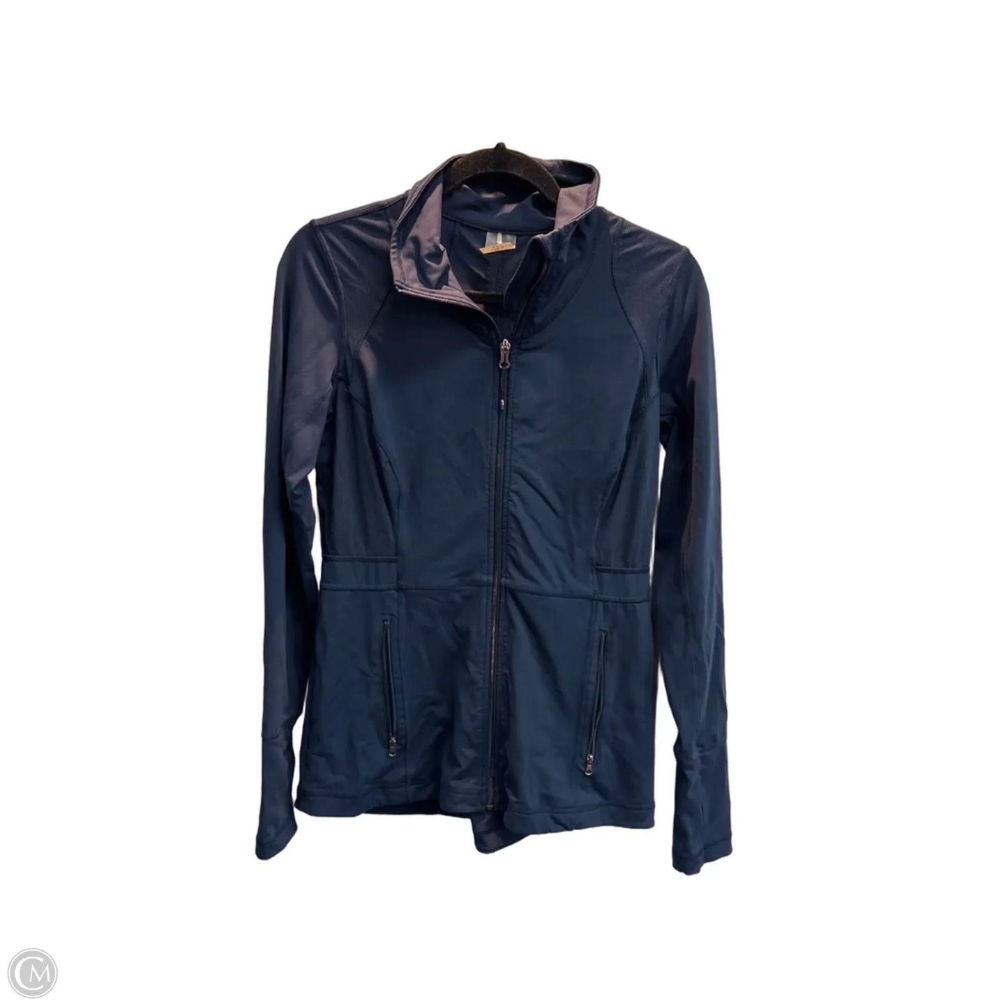 Athletic Jacket By Calia In Navy, Size: M
