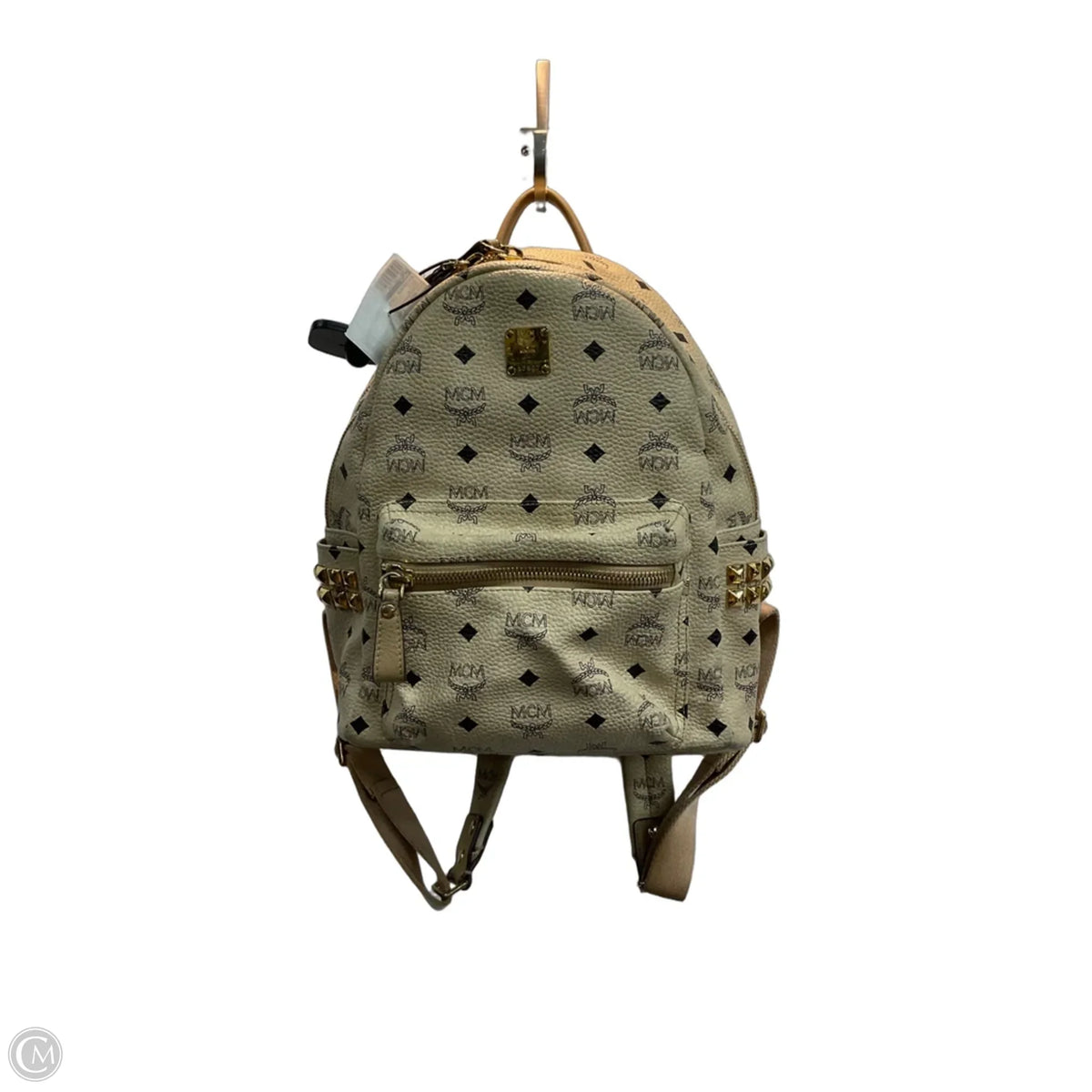 Backpack Luxury Designer By Mcm, Size: Medium