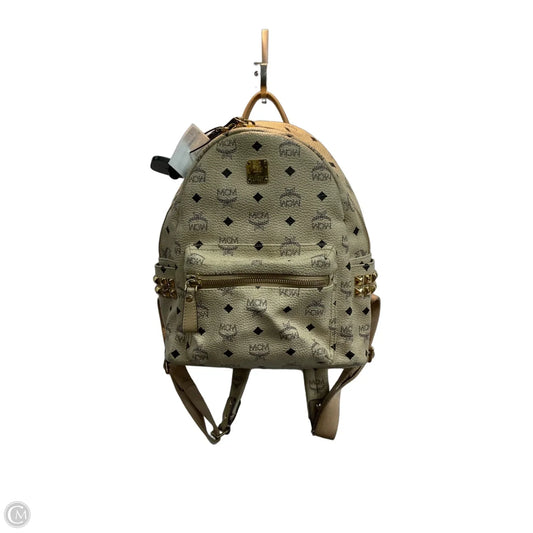 Backpack Luxury Designer By Mcm, Size: Medium