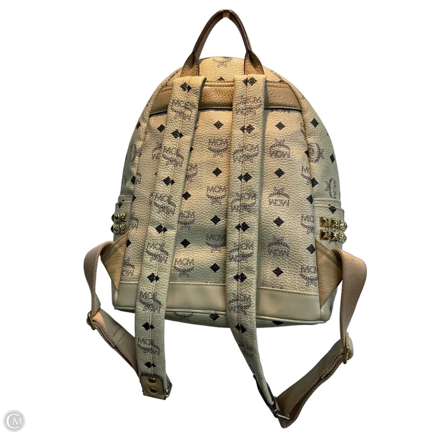 Backpack Luxury Designer By Mcm, Size: Medium