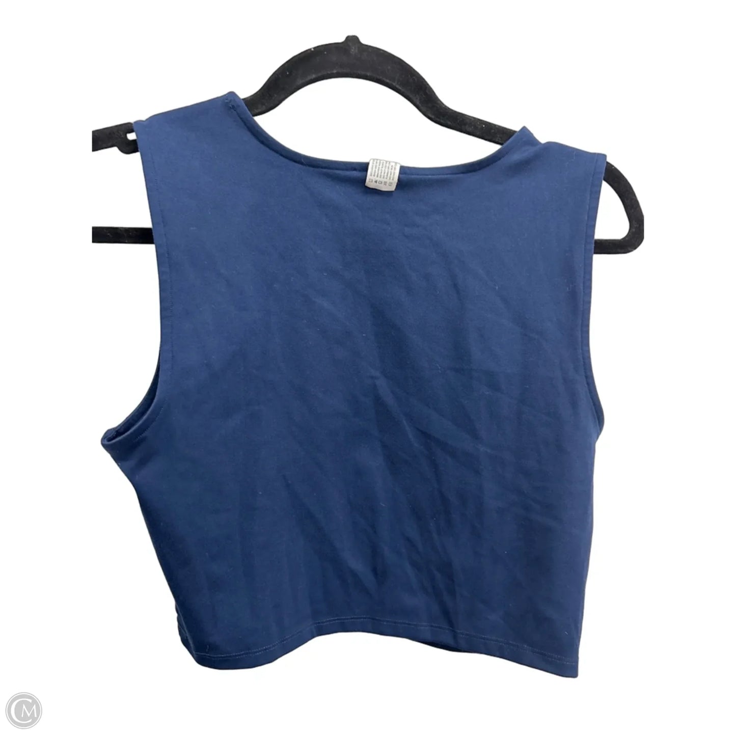 Athletic Tank Top By Yogalicious In Navy, Size: M