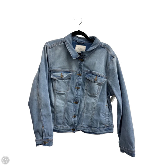 Jacket Denim By Social Standard By Sanctuary In Blue, Size: Xl