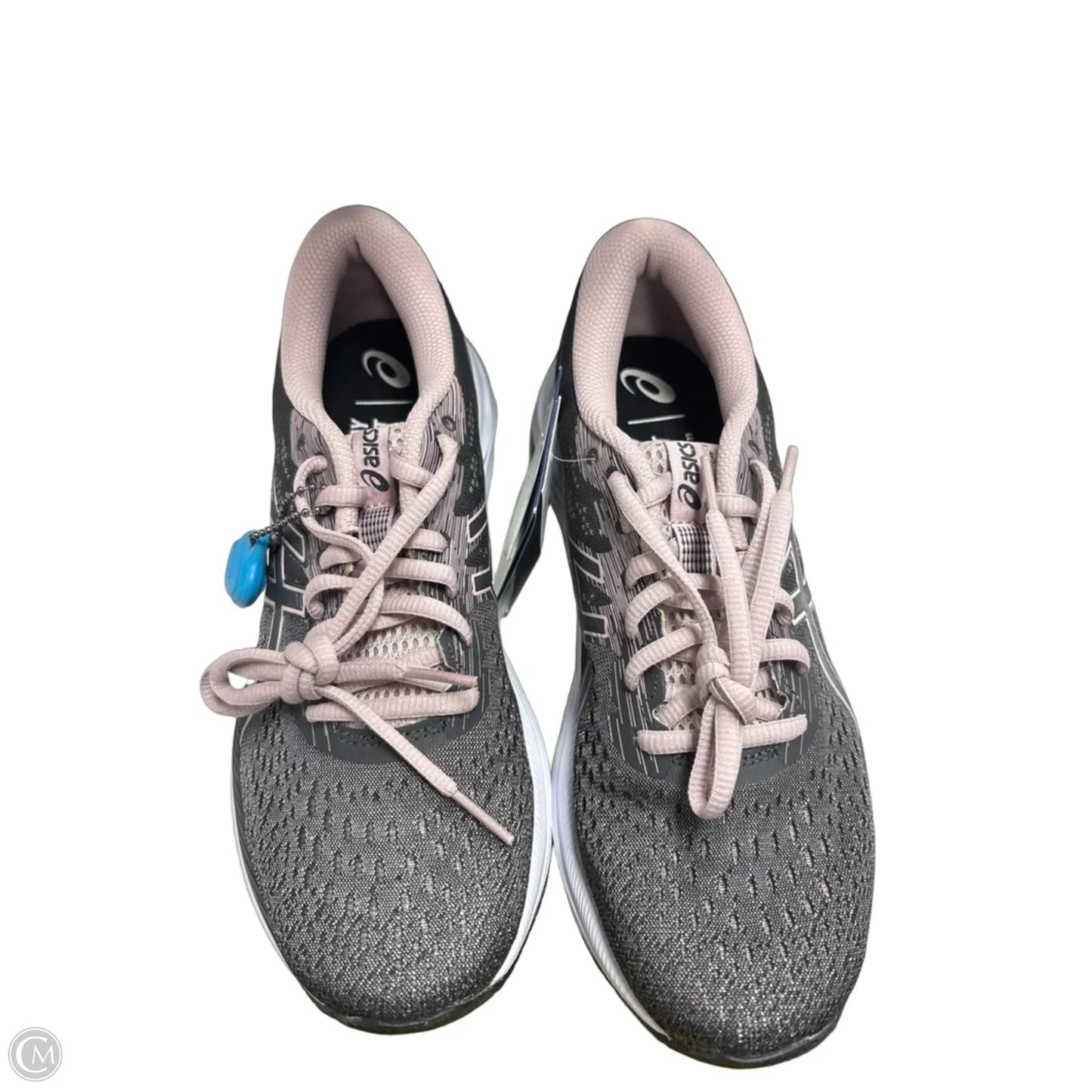 Shoes Athletic By Asics In Black & Pink, Size: 8