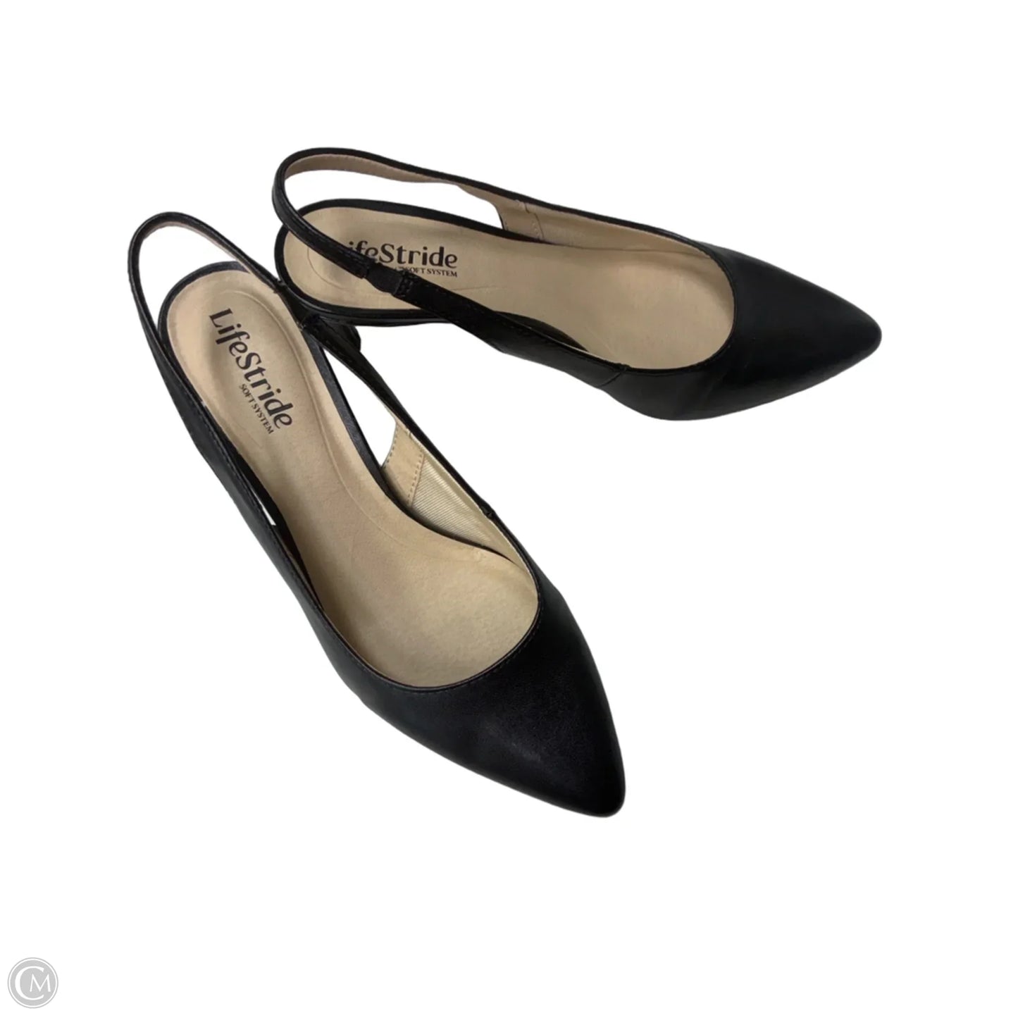 Shoes Heels Kitten By Life Stride In Black, Size: 7.5