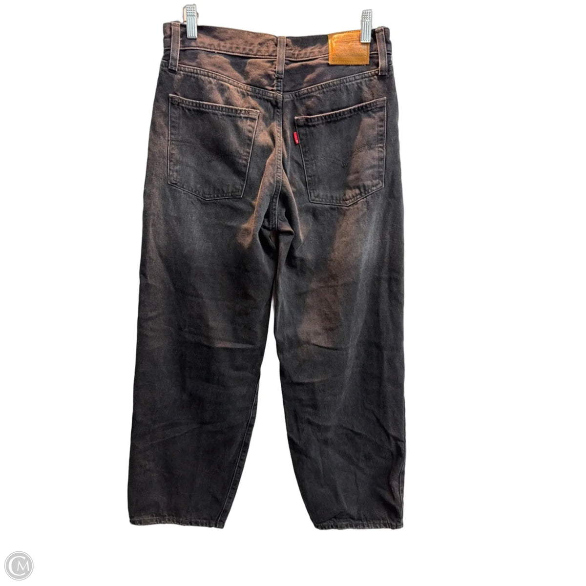 Jeans Wide Leg By Levis In Black, Size: 6