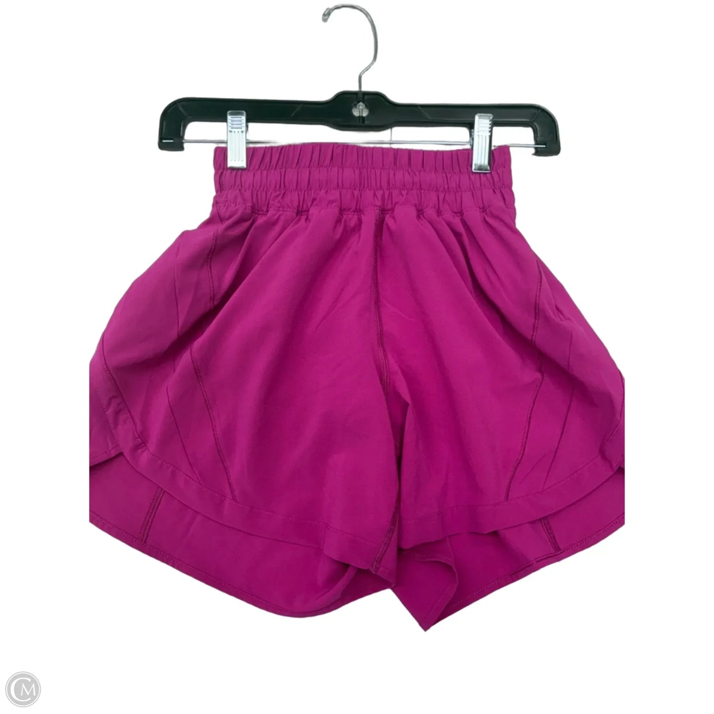 Athletic Shorts By Lululemon In Pink, Size: 2