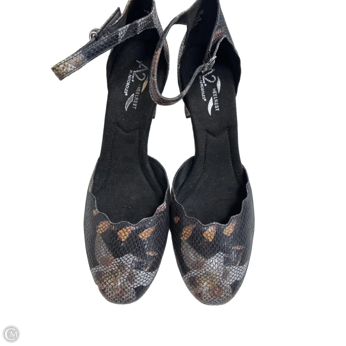 Shoes Heels Block By Aerosoles In Snakeskin Print, Size: 11