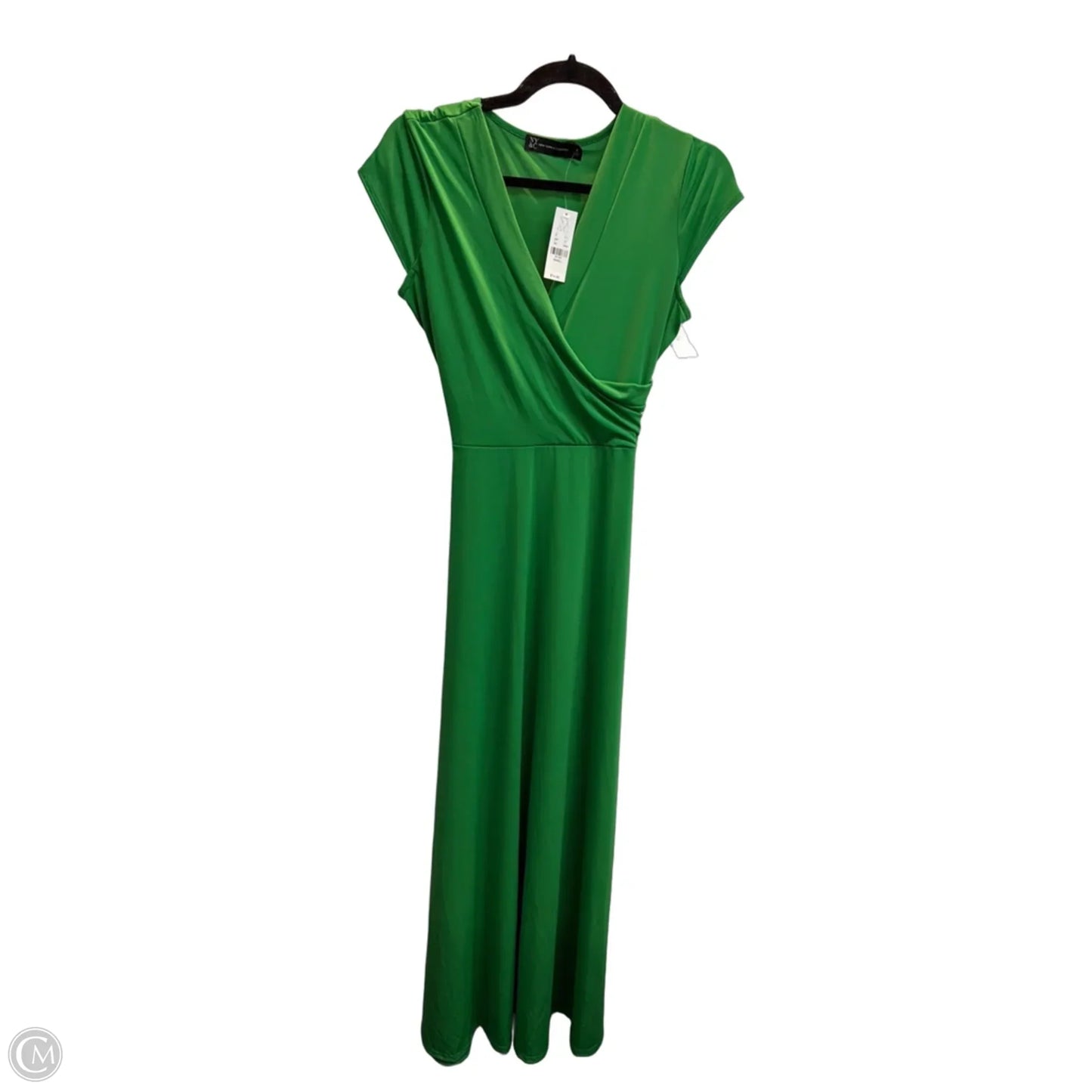 Dress Party Long By New York And Co In Green, Size: S