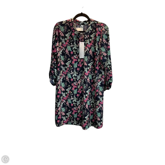 Dress Casual Short By Dear Scarlett In Floral Print, Size: L
