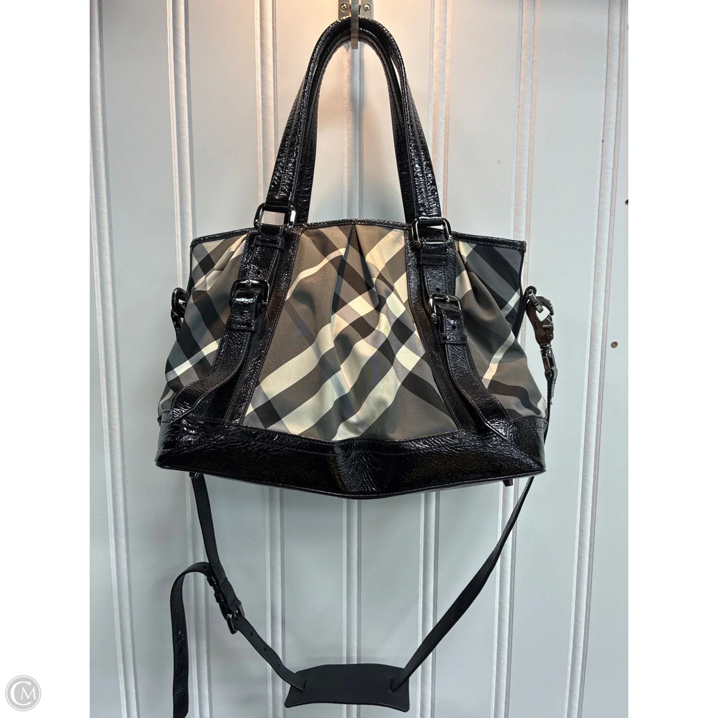 Handbag Luxury Designer By Burberry, Size: Medium