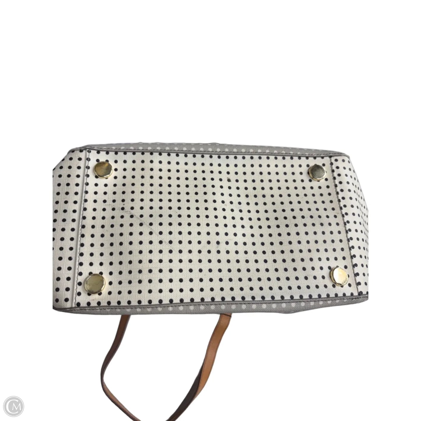 Tote Leather By Fossil, Size: Medium