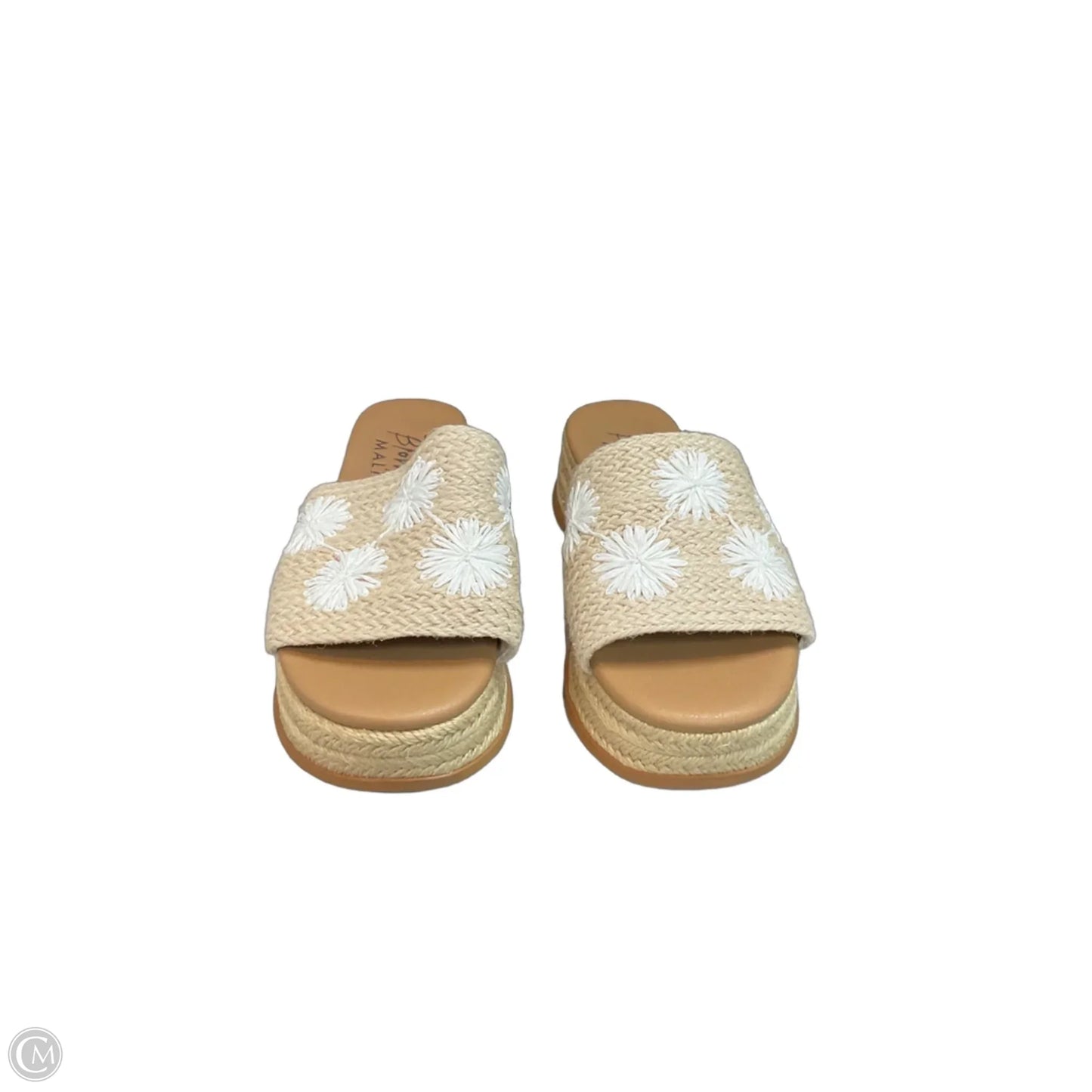 Sandals Heels Wedge By Blowfish In Tan, Size: 6