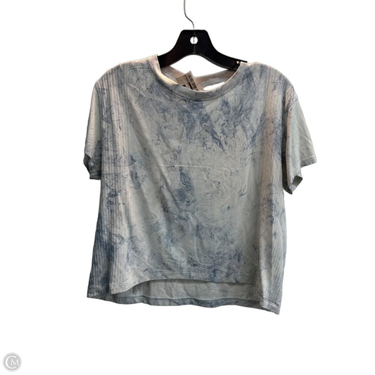 Athletic Top Short Sleeve By Lululemon In Multi-colored, Size: S