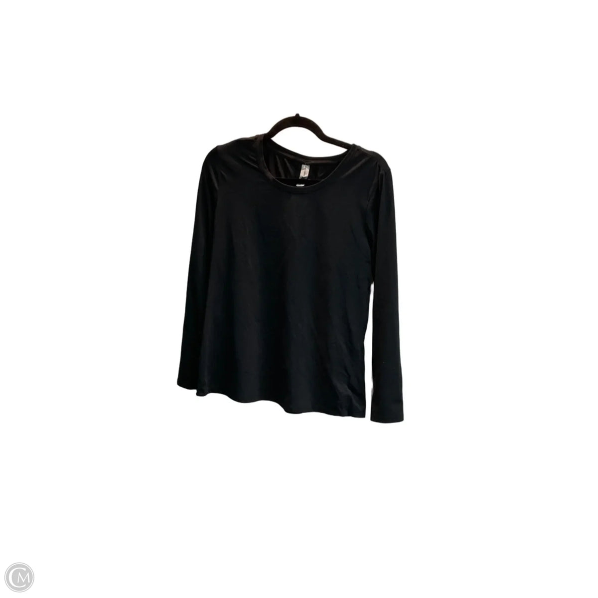 Top Long Sleeve Basic By All In Motion In Black, Size: L