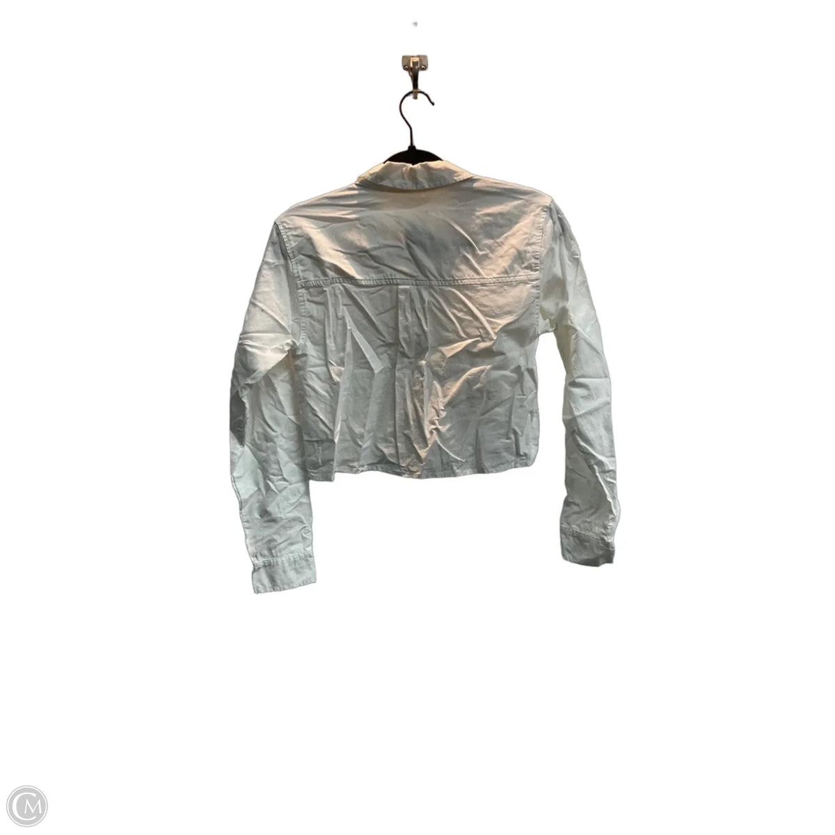 Top Long Sleeve By Universal Thread In White, Size: Xs