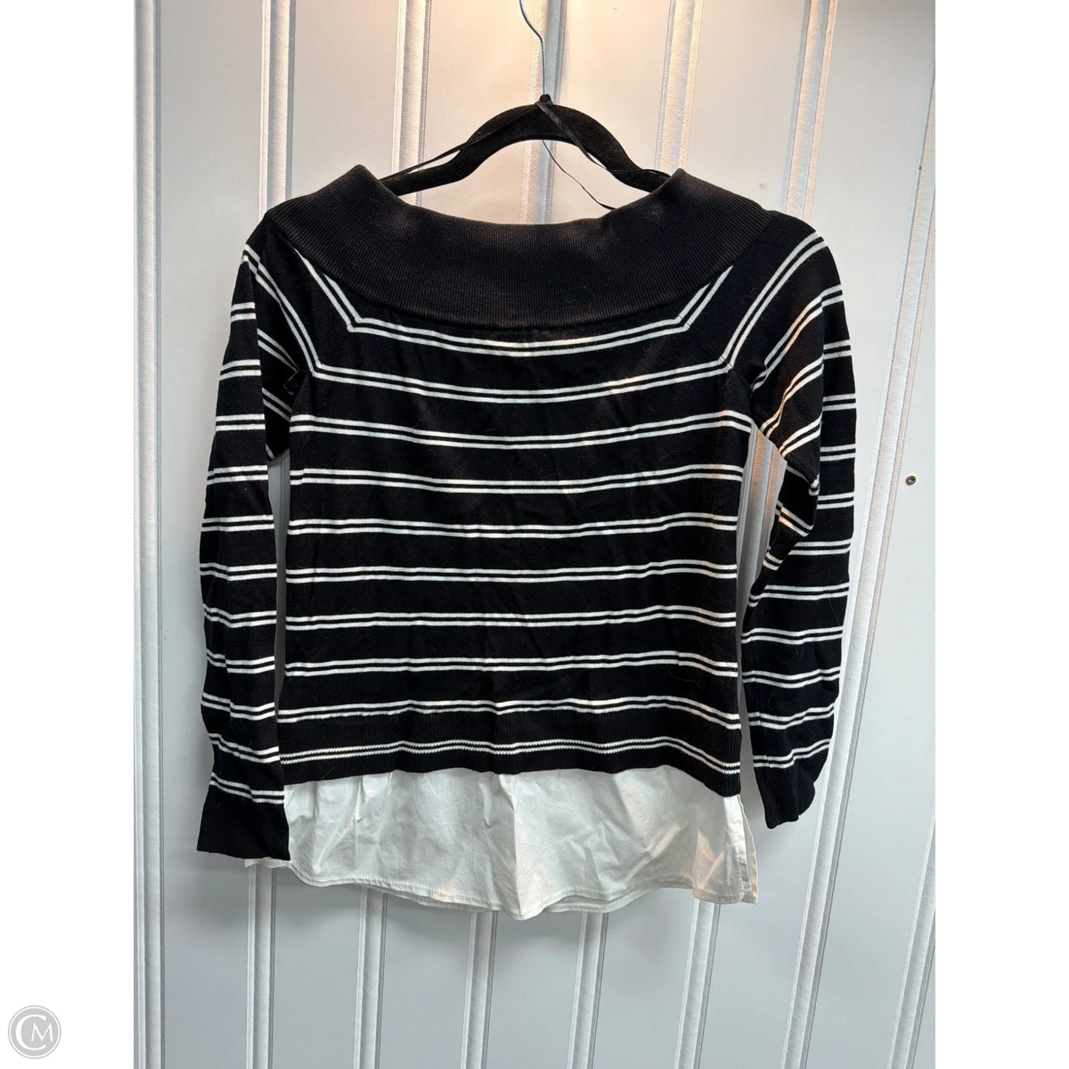 Top Long Sleeve By Inc In Striped Pattern, Size: S