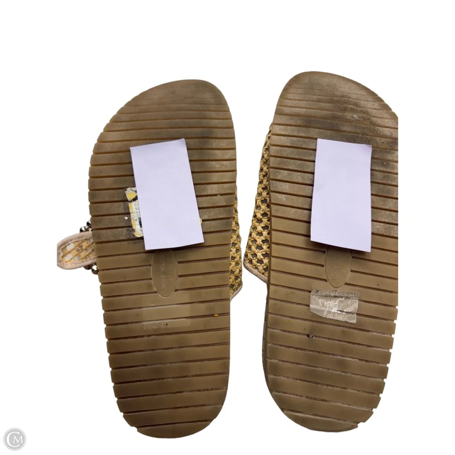Sandals Flats By Anne Klein In Tan, Size: 6