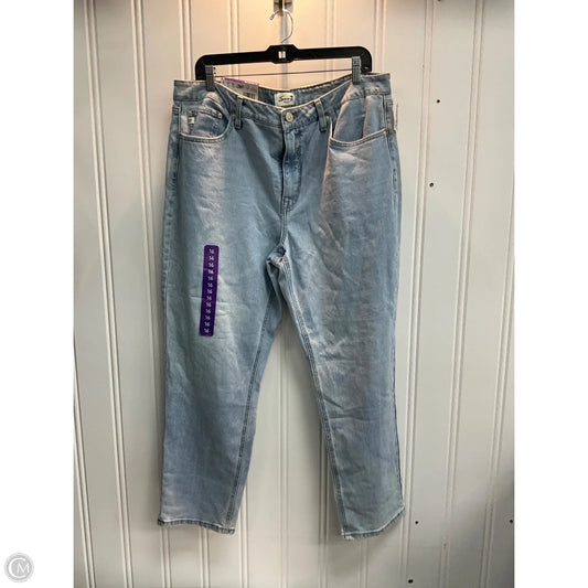Jeans Straight By Seven 7 In Blue, Size: 16