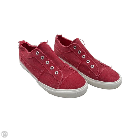 Shoes Sneakers By Corkys In Red, Size: 10
