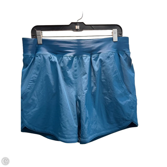 Athletic Shorts By Lands End In Blue, Size: L