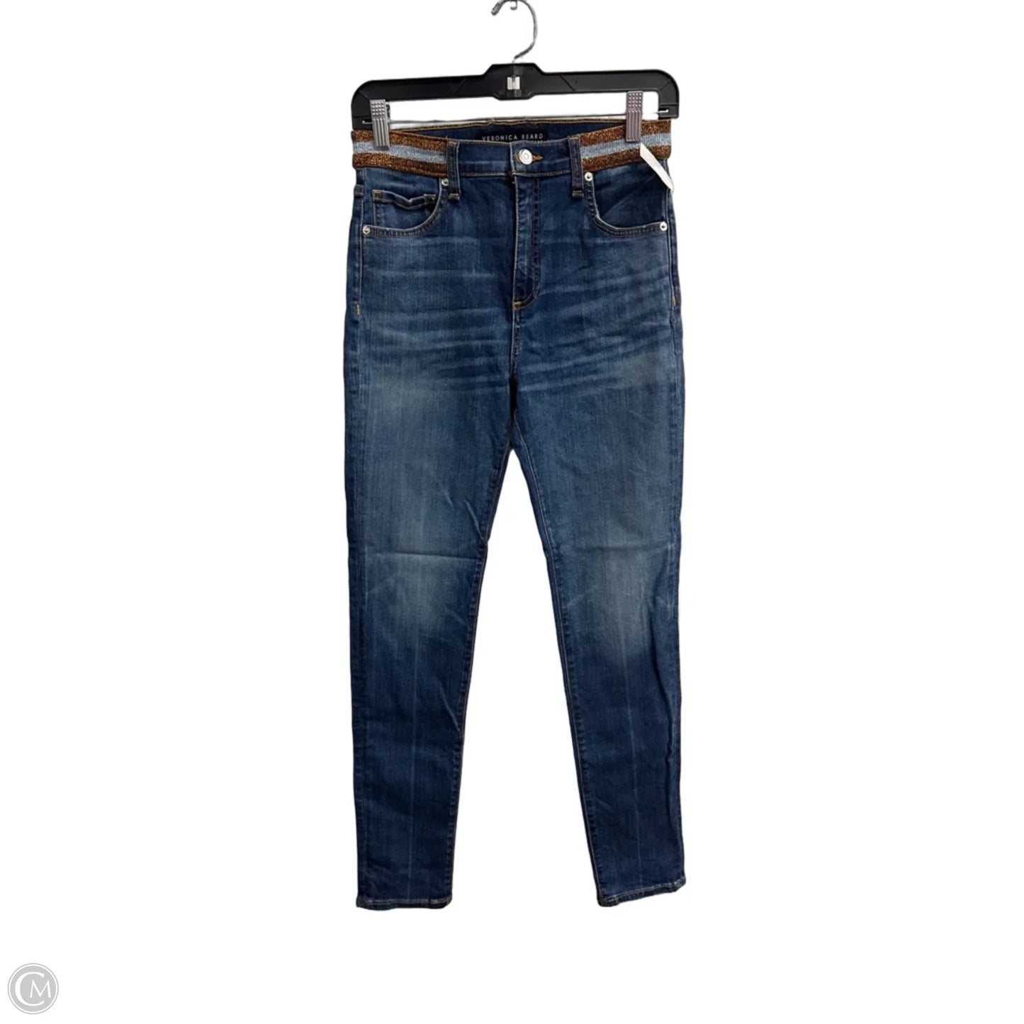Jeans Skinny By Veronica Beard In Blue, Size: 4